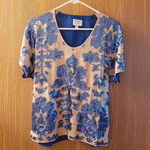 Dressy Neiman Marcus Blouse - Sz S